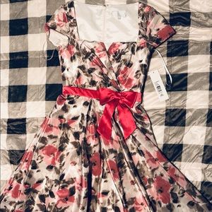 Tea Length Badgley Mischka NWT